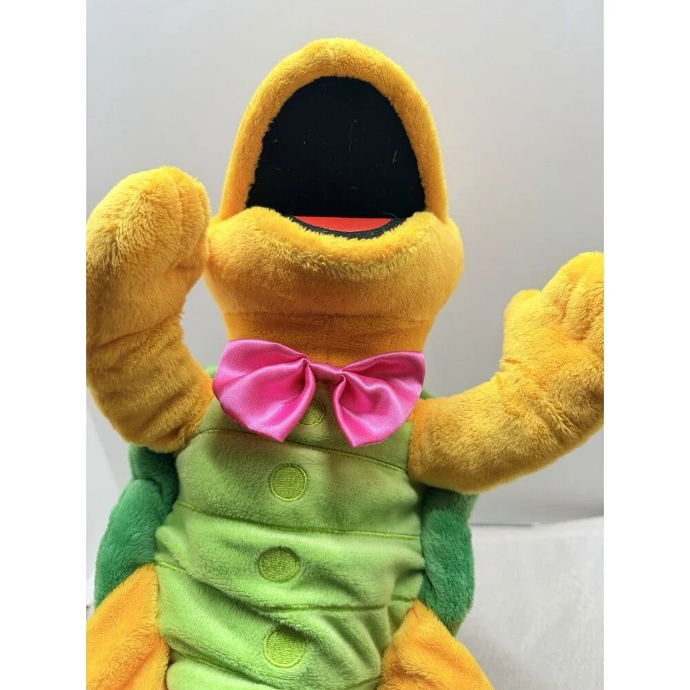 Terry Fator  Winston Green Turtle Full Body Plush Stuffed Hand Puppet 15” AGT